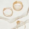 Bagues YAY Paris | Parure Trio Bagues Eclat Et Fleur Torsadee