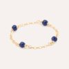 Bagues YAY Paris | Bague Chainette Satellite - Lapis-Lazuli
