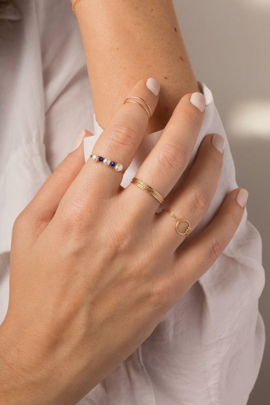 Bagues YAY Paris | Bague Chainette Moon