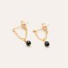 Boucles D'Oreilles YAY Paris | Boucles D'Oreilles Chainette - Agate
