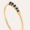 Bagues YAY Paris | Bague Pave - Diamants Noirs - Or 750