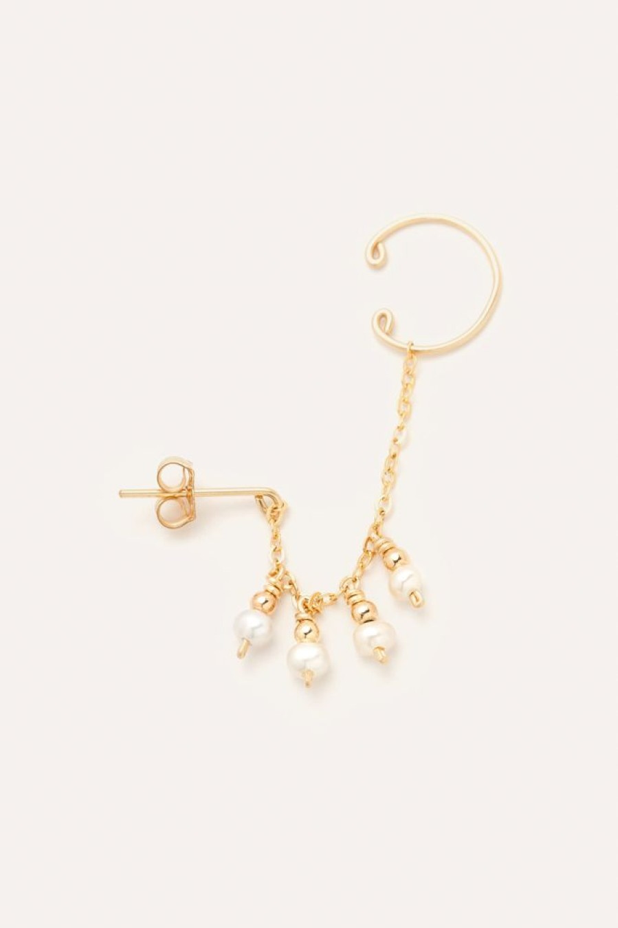 Boucles D'Oreilles YAY Paris | Bijou D'Oreille Pampille Stella - Perles De Culture