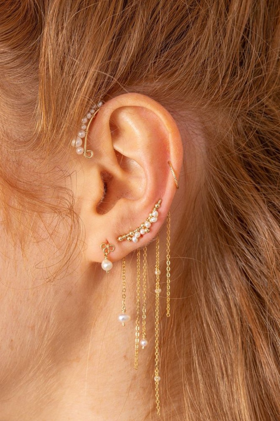 Boucles D'Oreilles YAY Paris | Bijou D'Oreille Franges - Envolee De Perles