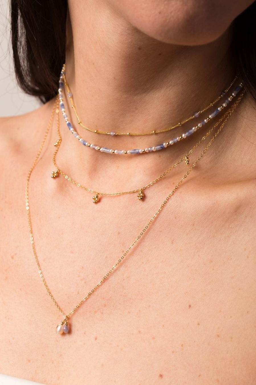 Colliers YAY Paris | Pendentif Enlace - Perle De Culture