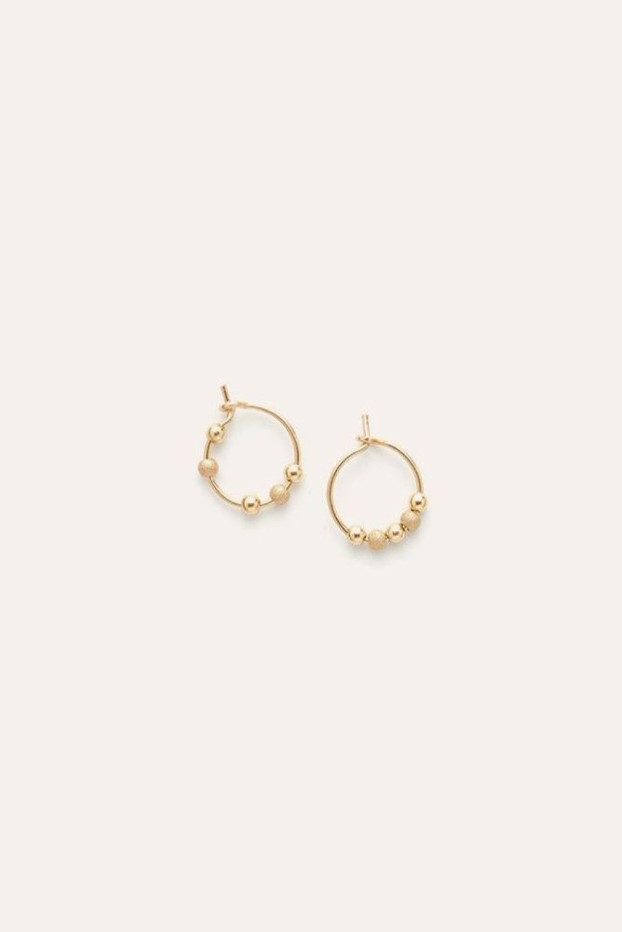 Boucles D'Oreilles YAY Paris | Mini Creoles Fruits D'Or
