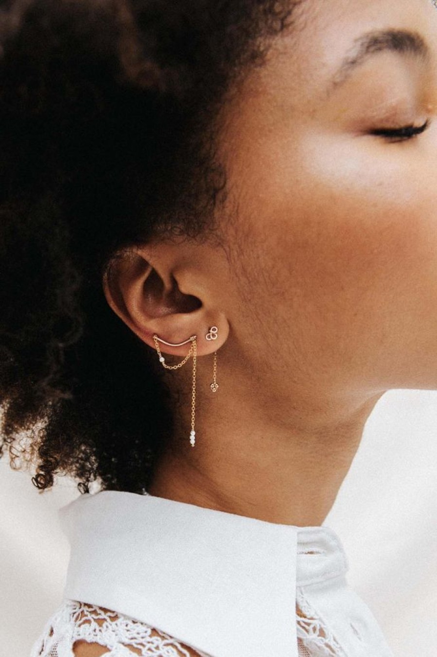 Boucles D'Oreilles YAY Paris | Puces Petale