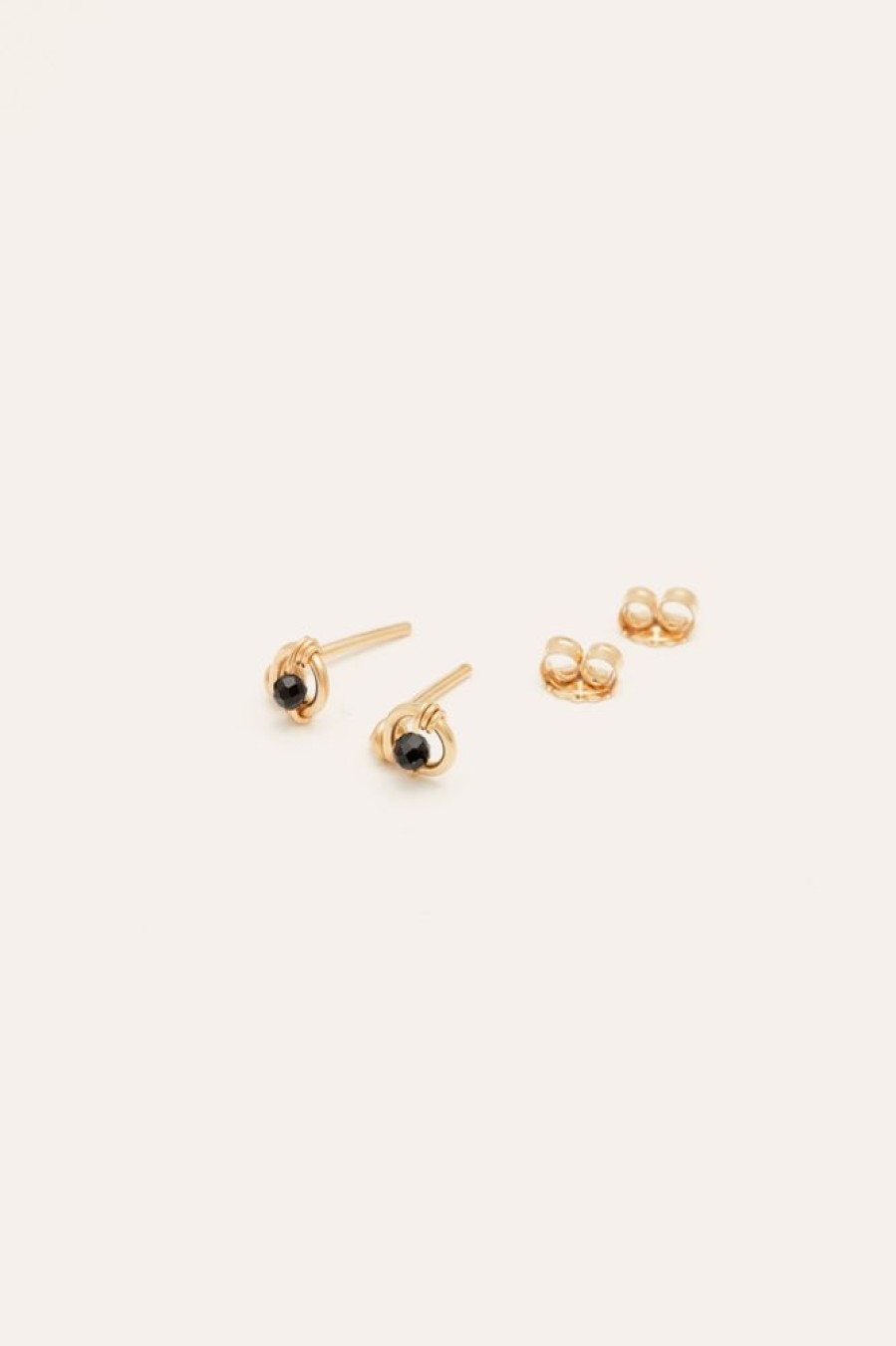 Boucles D'Oreilles YAY Paris | Puces Coquille - Agate