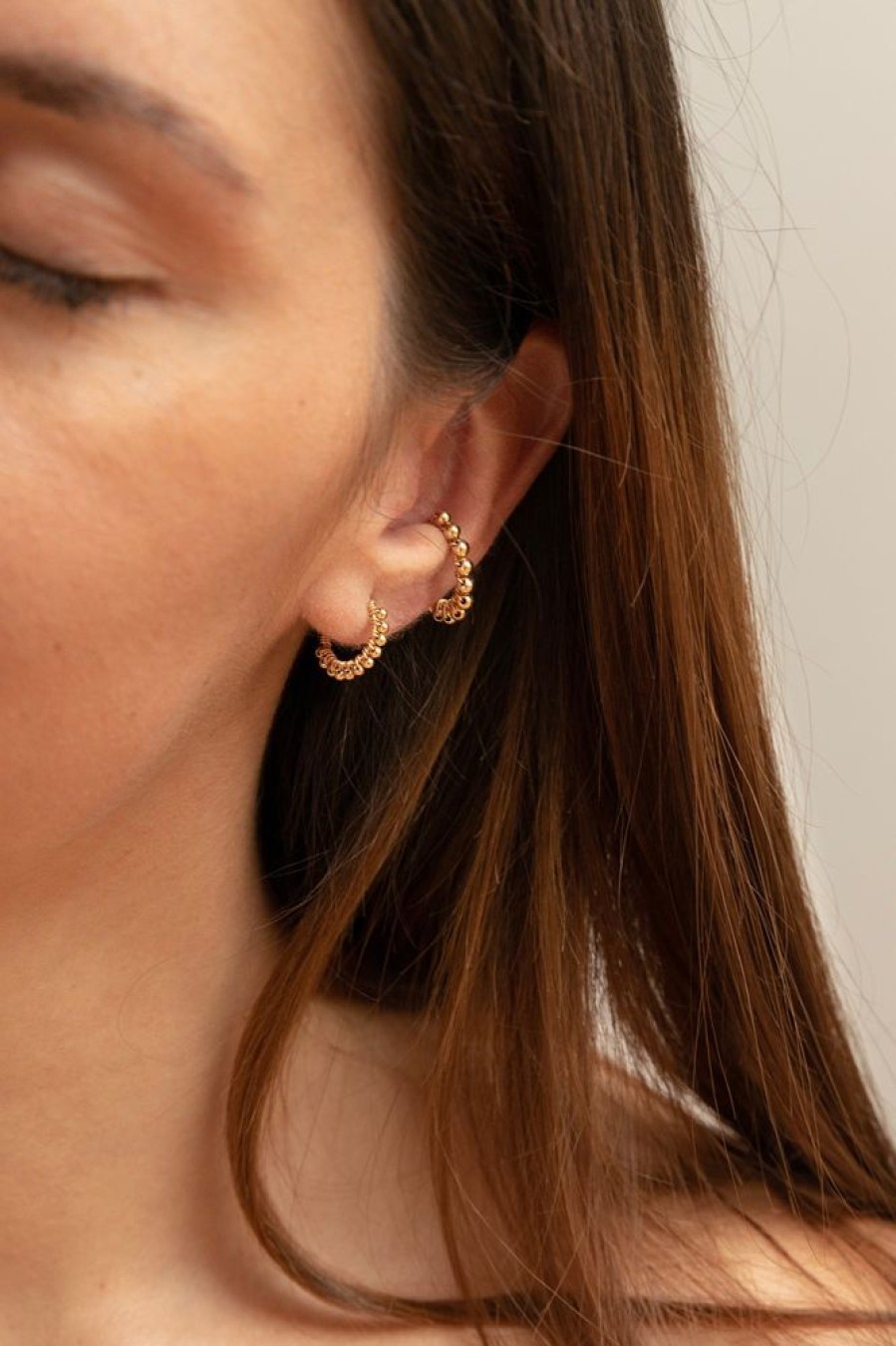 Boucles D'Oreilles YAY Paris | Creoles Perle