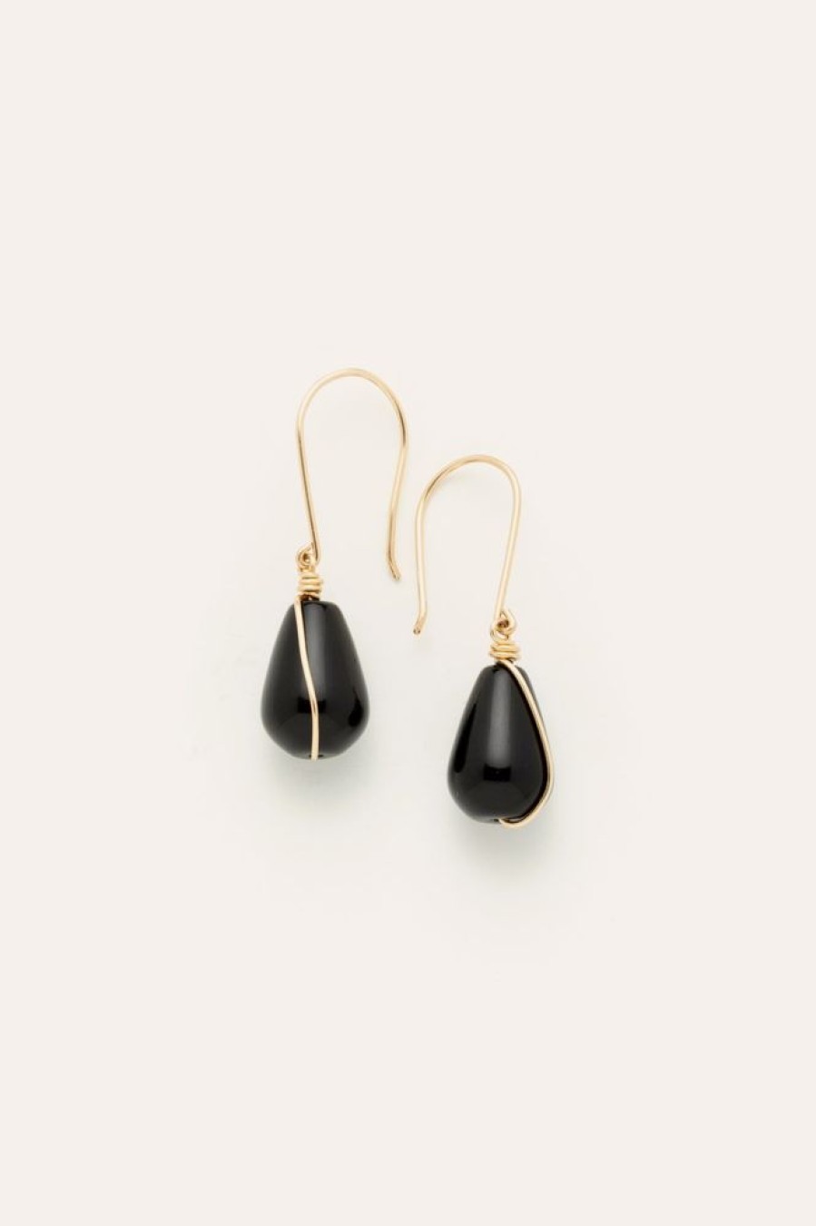Boucles D'Oreilles YAY Paris | Boucles D'Oreilles Poire - Agate