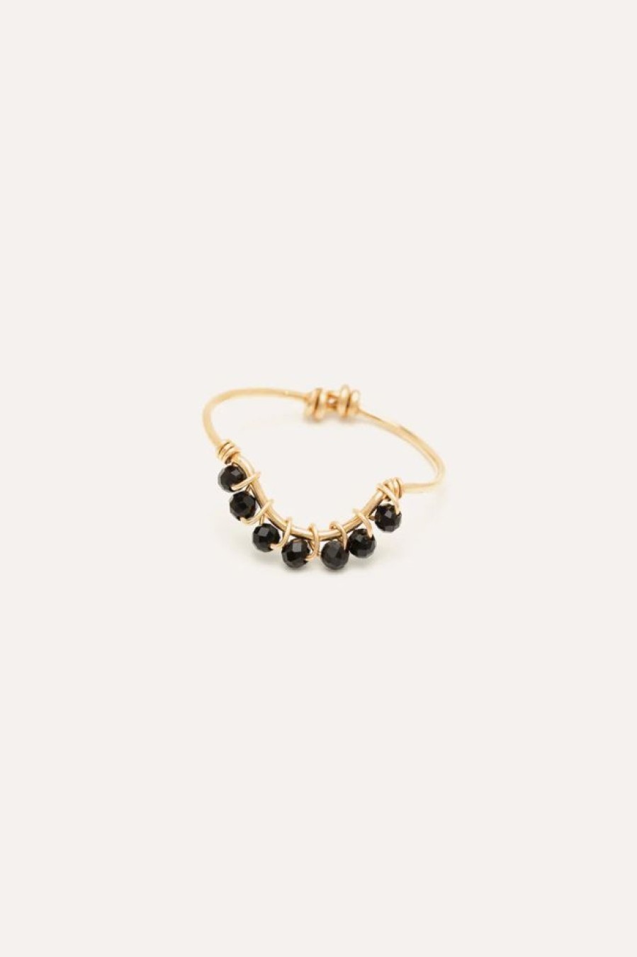 Bagues YAY Paris | Parure Trio Bagues Demi-Lune Agate