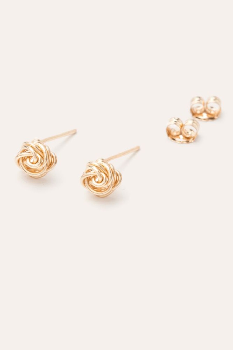 Boucles D'Oreilles YAY Paris | Puces Fleur Torsadee