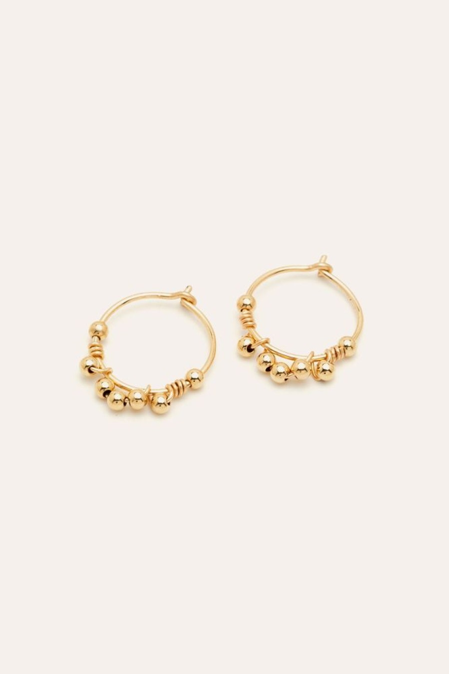 Boucles D'Oreilles YAY Paris | Mini Creoles Dentelle