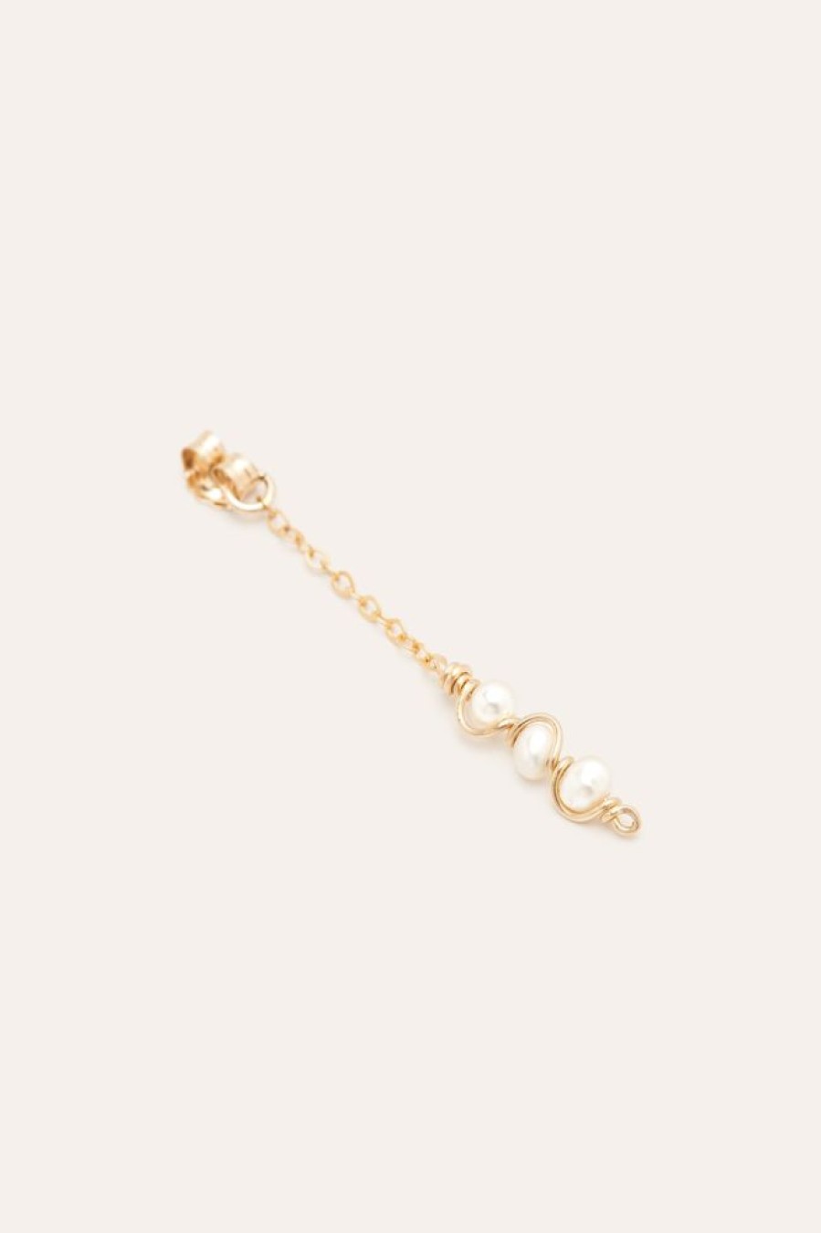 Boucles D'Oreilles YAY Paris | Fermoir Vague - Perles De Culture