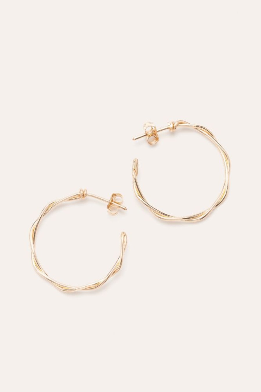 Boucles D'Oreilles YAY Paris | Creoles Torsade