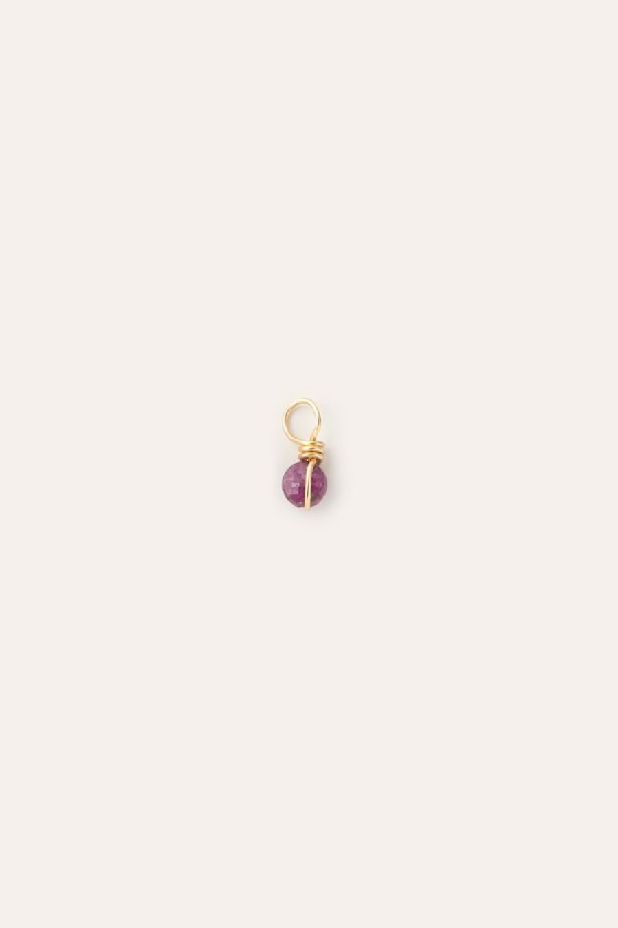 Colliers YAY Paris | Pendentif Enlace - Rubis