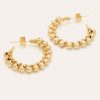 Boucles D'Oreilles YAY Paris | Grandes Creoles Perle