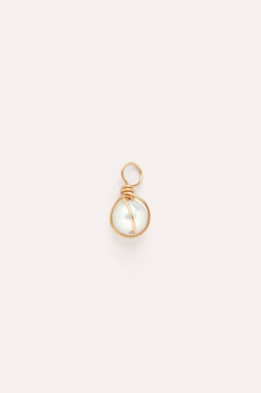 Colliers YAY Paris | Pendentif Enlace - Perle De Culture - Or 750