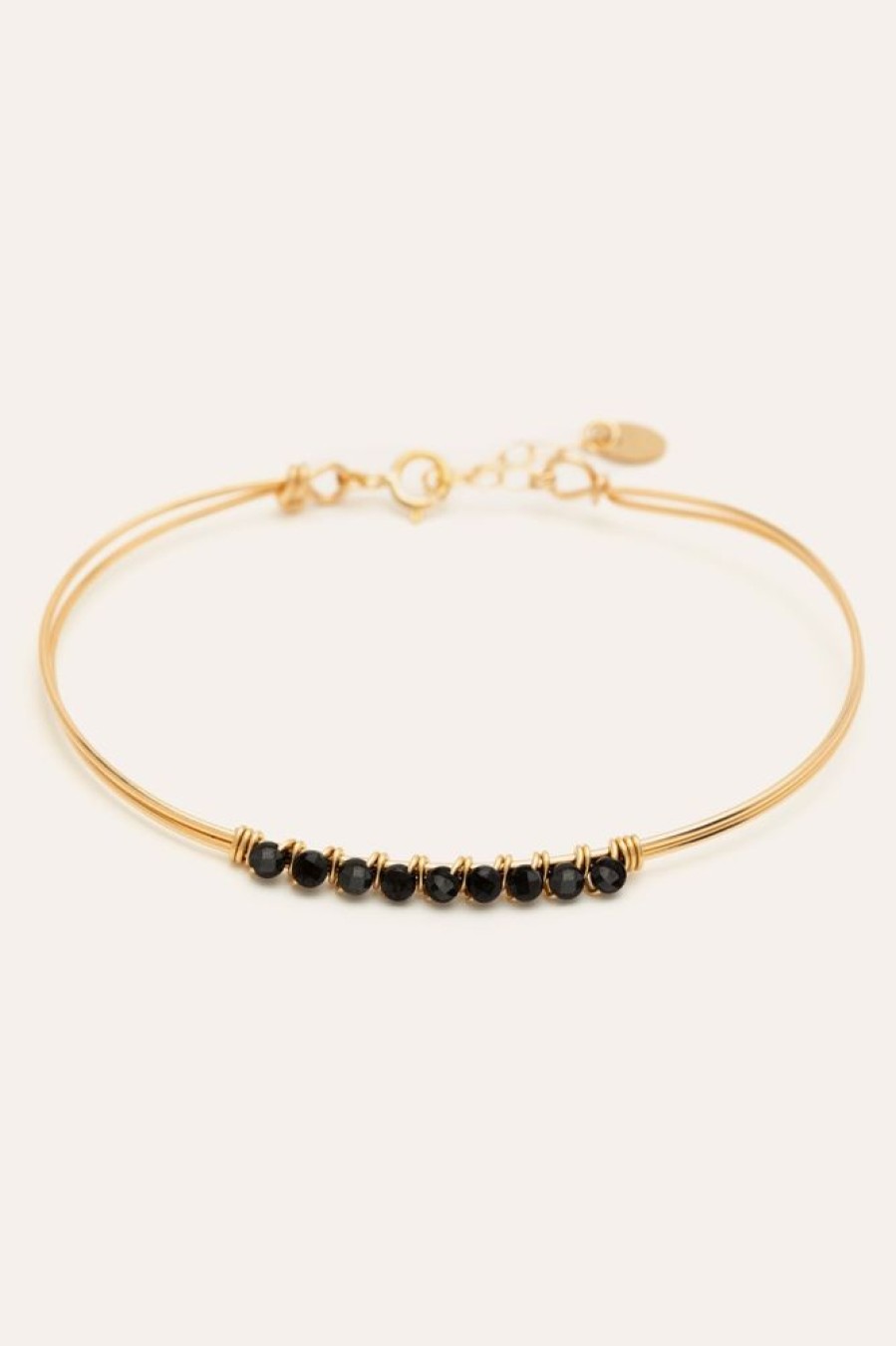 Bracelets YAY Paris | Jonc Pave - Spinelle