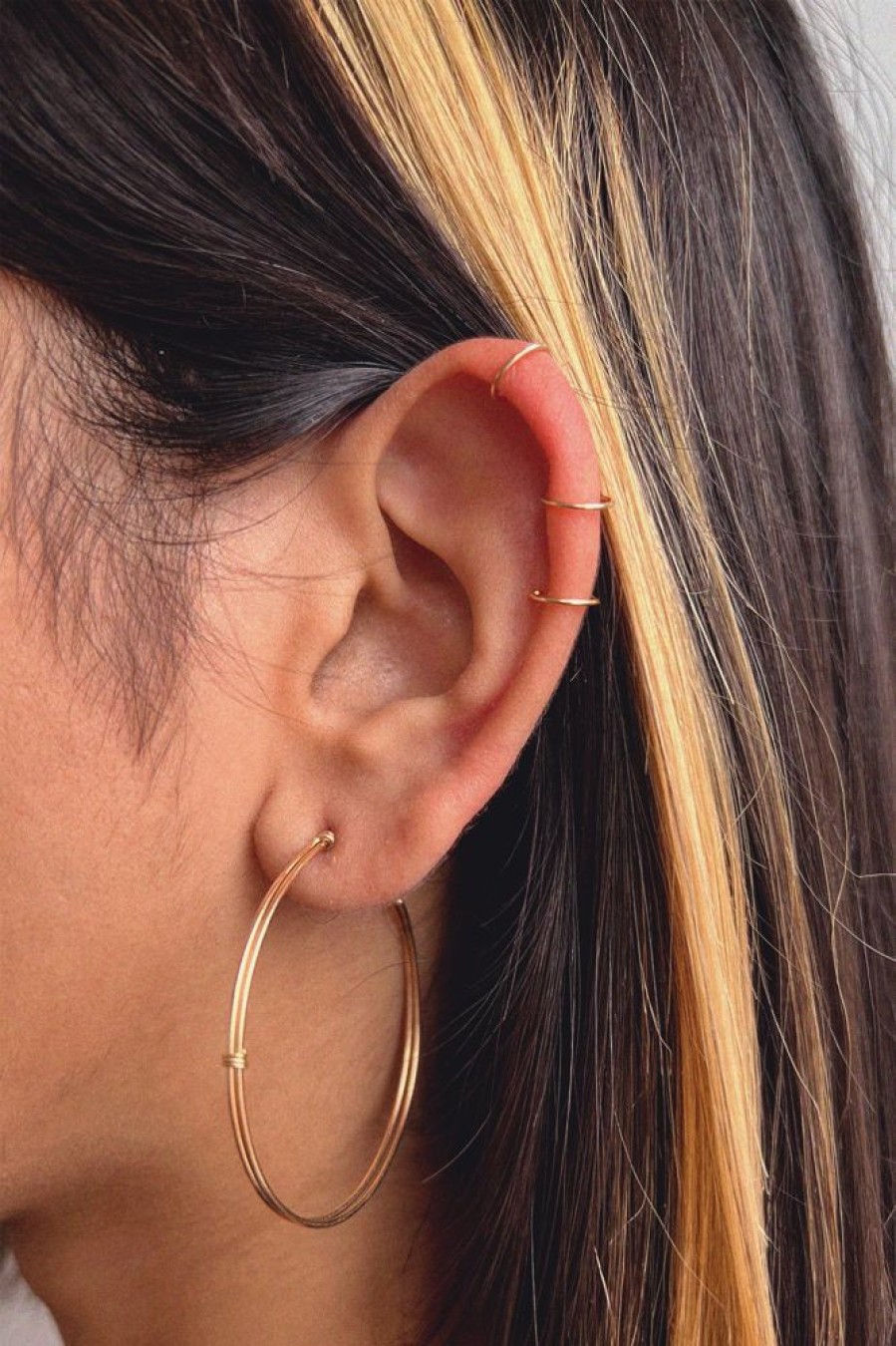 Boucles D'Oreilles YAY Paris | Faux Piercing Duo Essentiel