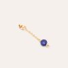 Boucles D'Oreilles YAY Paris | Fermoir Stella - Lapis-Lazuli
