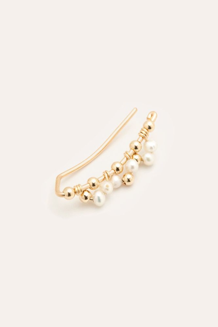 Boucles D'Oreilles YAY Paris | Climber Dentelle - Perles De Culture